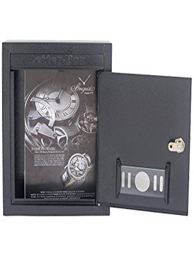 Lepose Letter Box for Home, Wall Mount Stand, Metal Wall Mount Shelf, Letter Box, Mail Box, Outdoor Mailboxes, Home Decor Items (Black) - Image 4